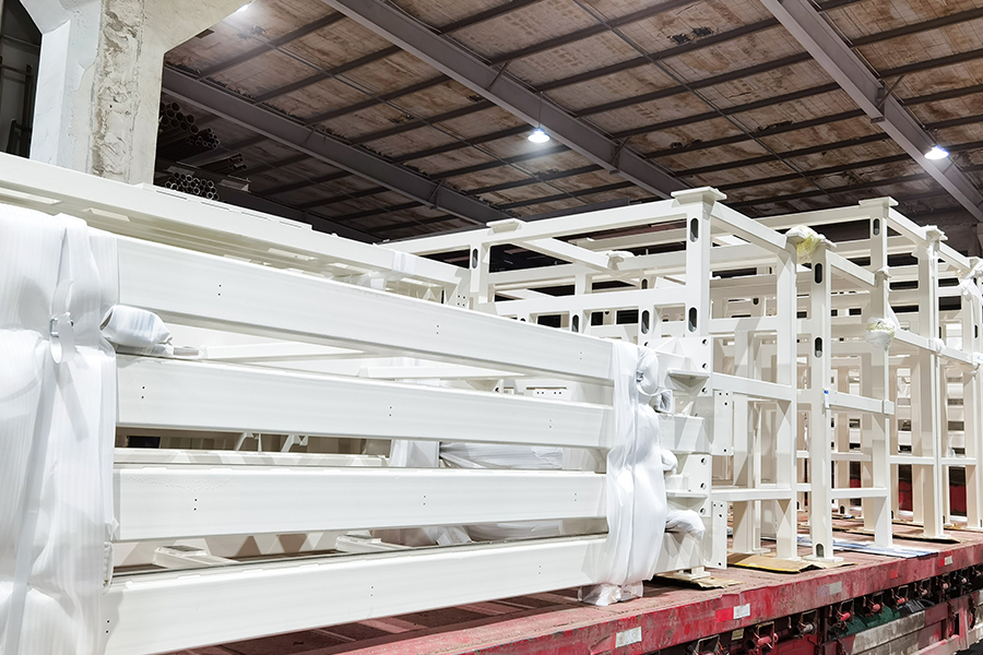 Estructuras de acero personalizadas.