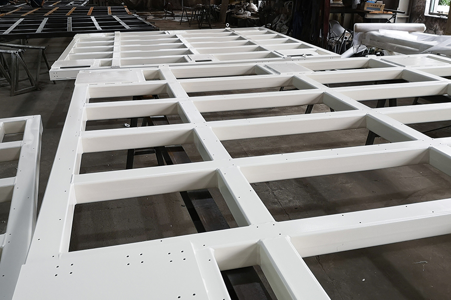 Estructuras de acero personalizadas.