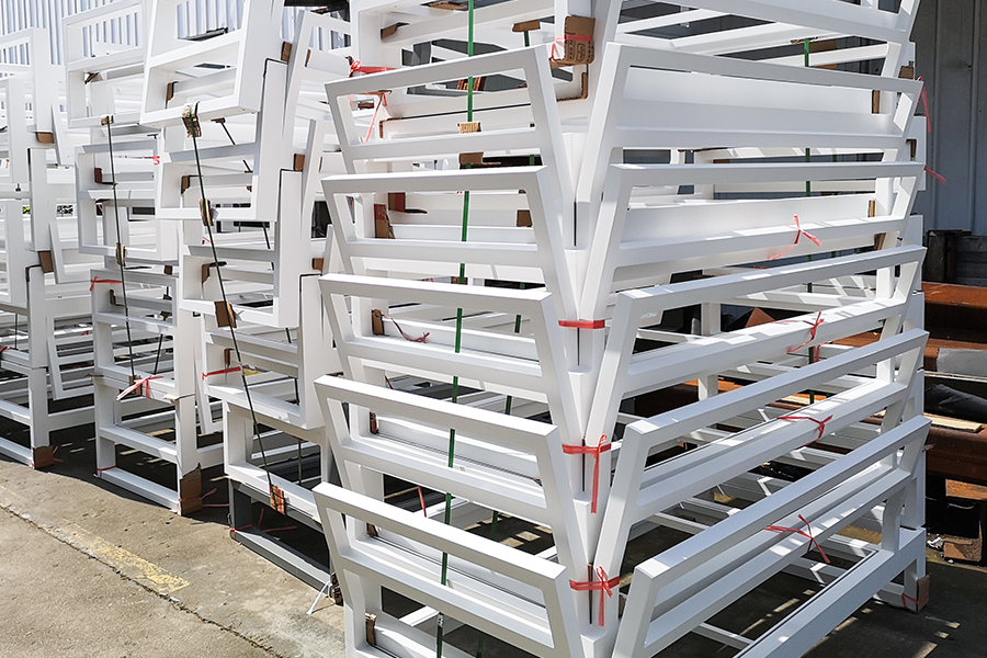 Estructuras de acero personalizadas.