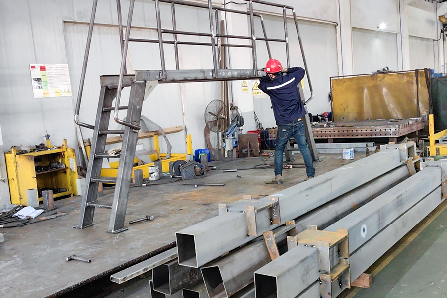 Estructuras de acero personalizadas.