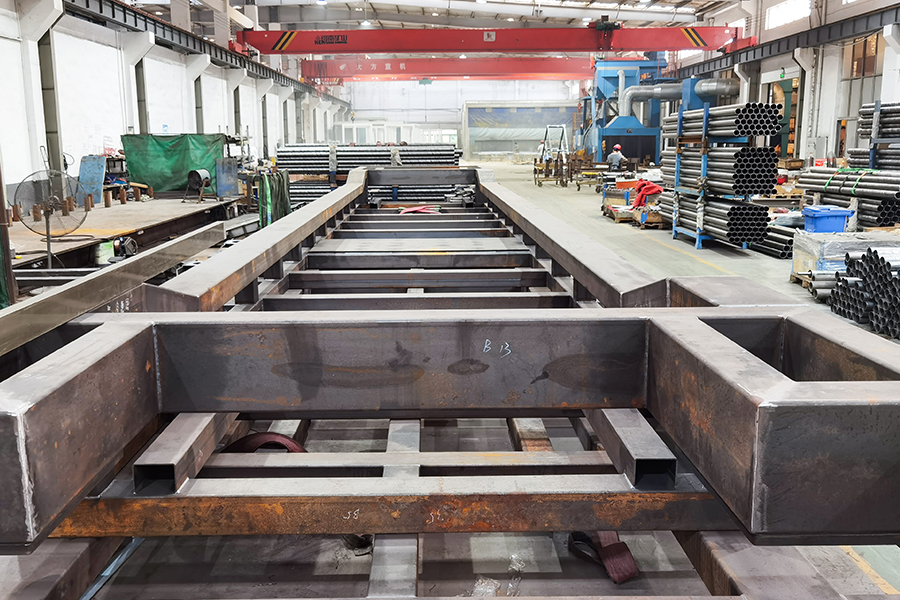 Estructuras de acero personalizadas.