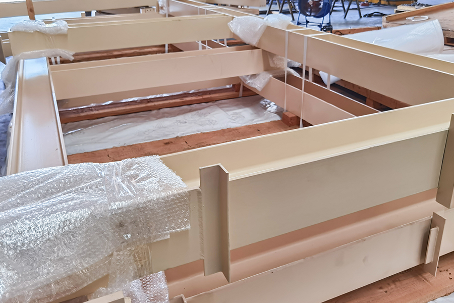 Estructuras de acero personalizadas.