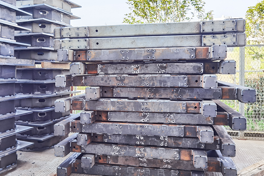 Estructuras de acero personalizadas.