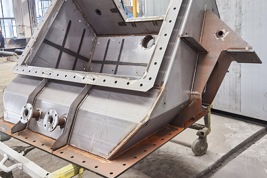 Estructuras de acero personalizadas.